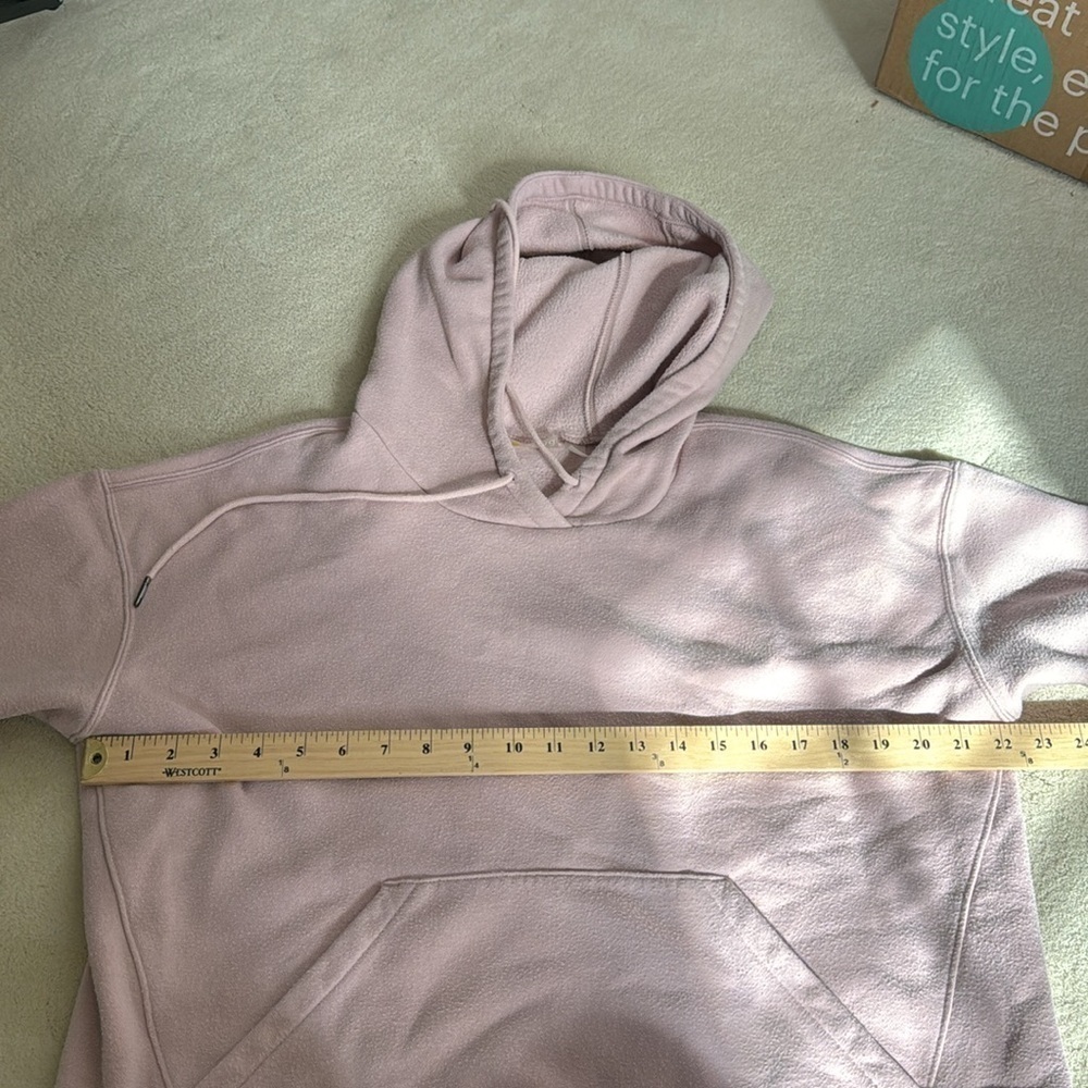 Zella Hoodie Sweatshirt in Pink Antique Size Medium - Picture 11 of 11